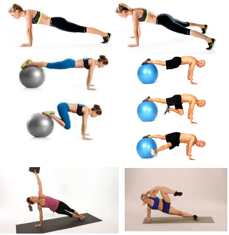 Eighth exercise: Muscle contraction of the lower abdomen